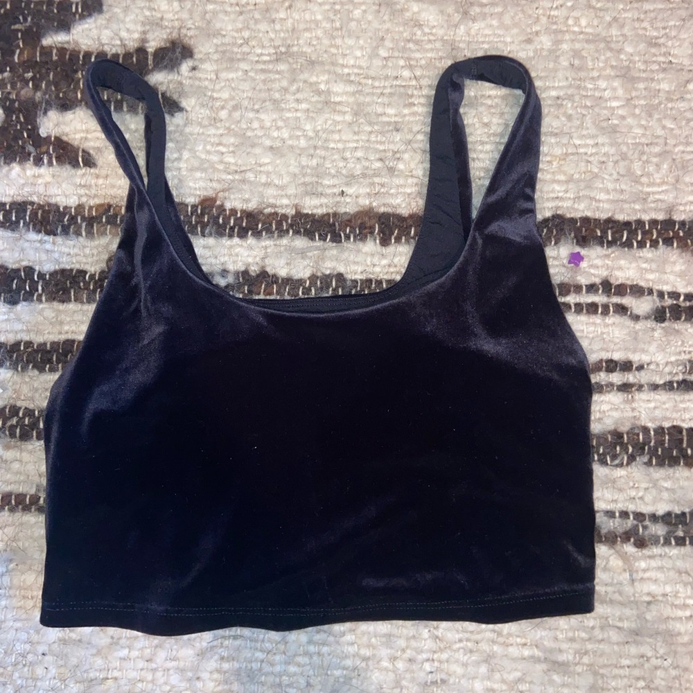 Athleta Velvet Crop Cami